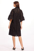 Ankara Dress - Black Oval